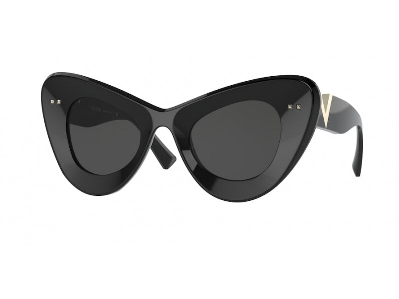 8056597410519 - Damen VA4090 500187 Gläser SONNENBRILLEN Steckdose Plastik Schwarz Rauch Cat Eye