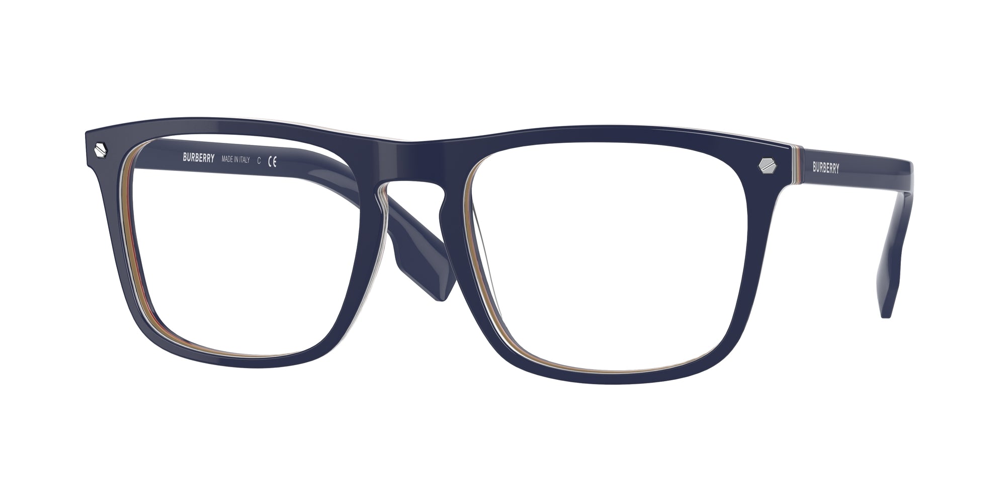 8056597417884 - Herren BE2340 BOLTON 3799 Rahmen von BRILLEN Acetat Blau Transparent Quadratisch Normal