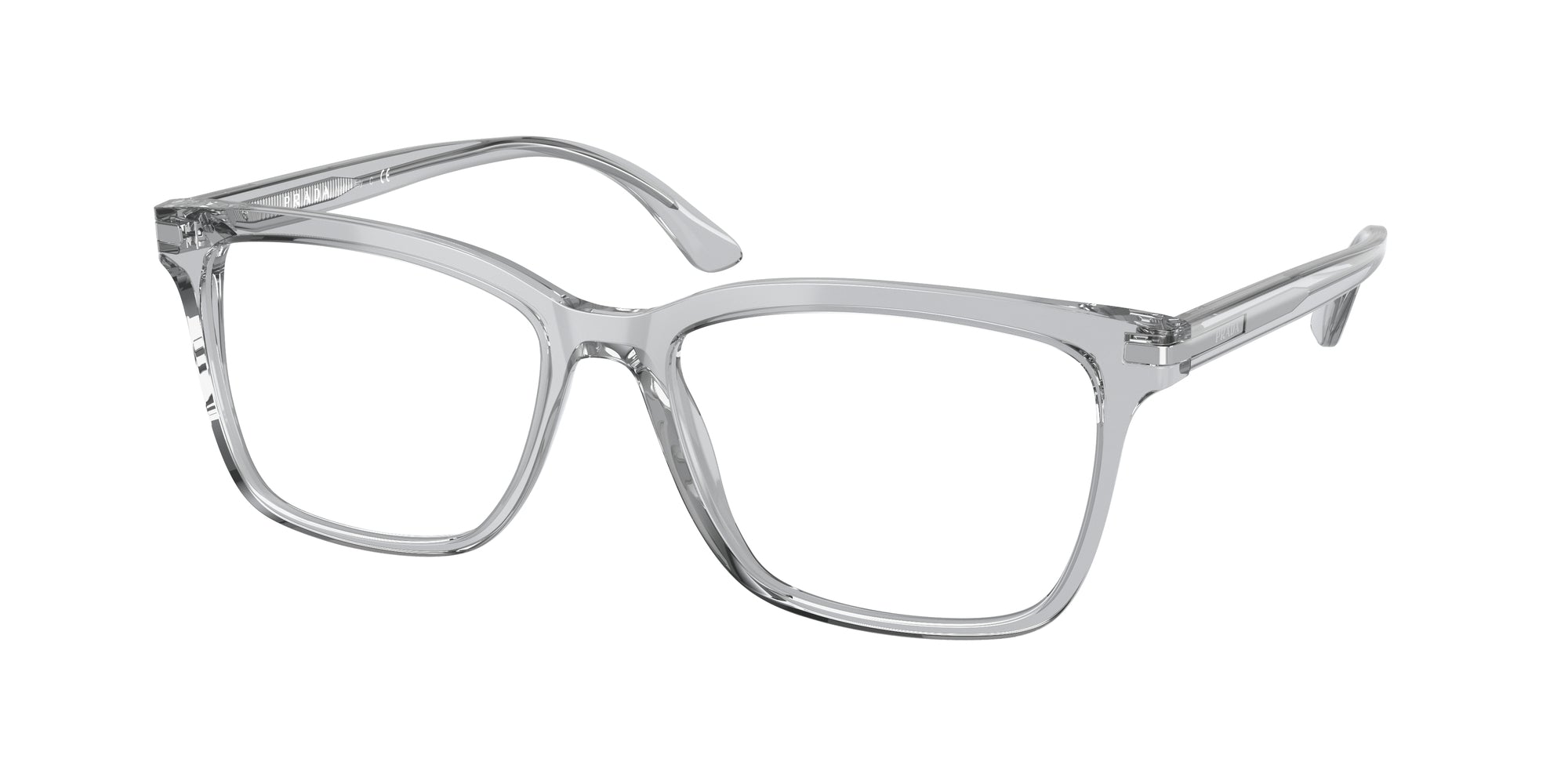 8056597437899 - Herren PR 14WV  U431O1 Rahmen von BRILLEN Acetat Grau Transparent Quadratisch Normal