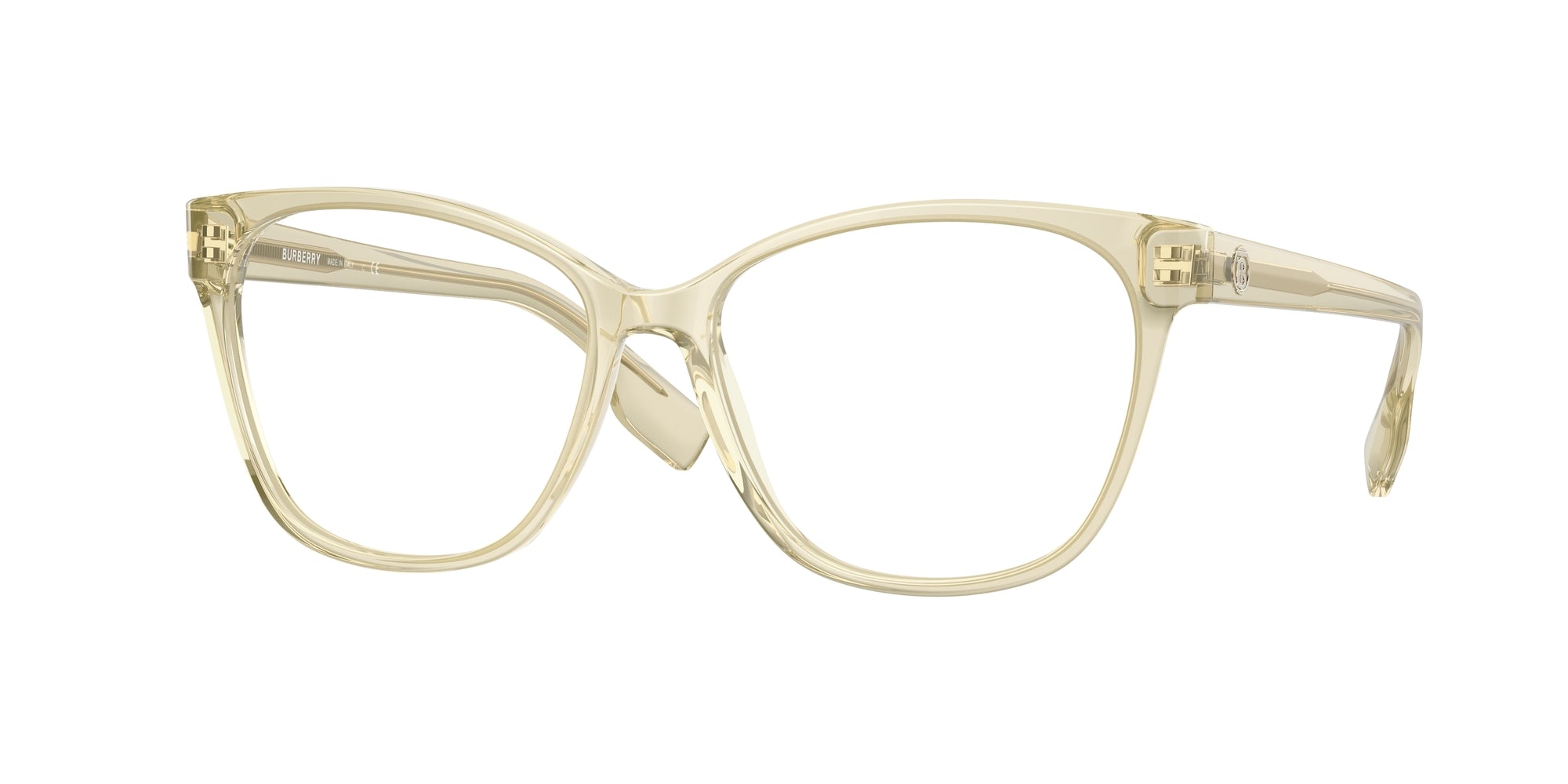 8056597490535 - Damen BE2345 CAROLINE 3852 Rahmen von BRILLEN Acetat Gelb Transparent Quadratisch Normal