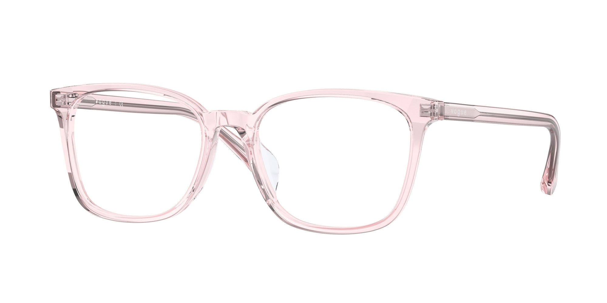 8056597498708 - Damen VO5399D  2828 Rahmen von BRILLEN Acetat Rosa Transparent Quadratisch Normal