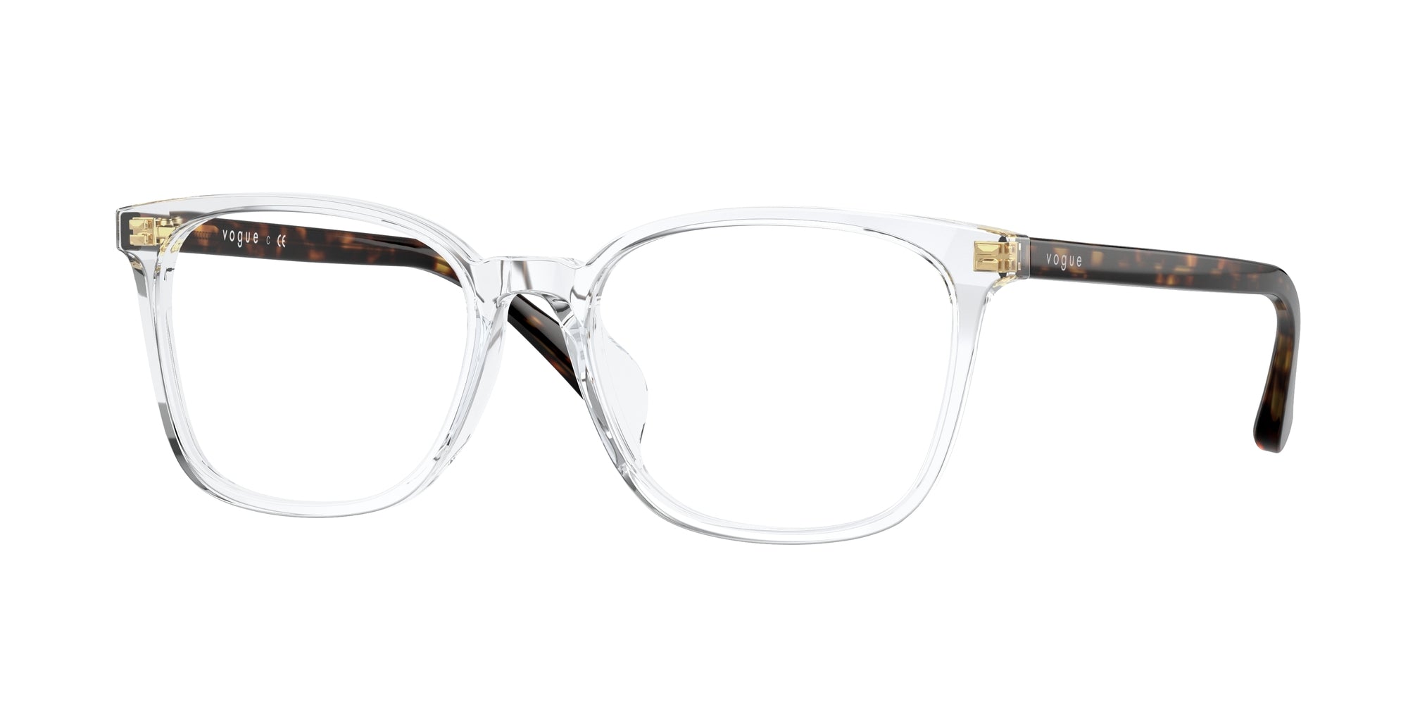 8056597498715 - Damen VO5399D  W745 Rahmen von BRILLEN Acetat Transparent Transparent Quadratisch Normal