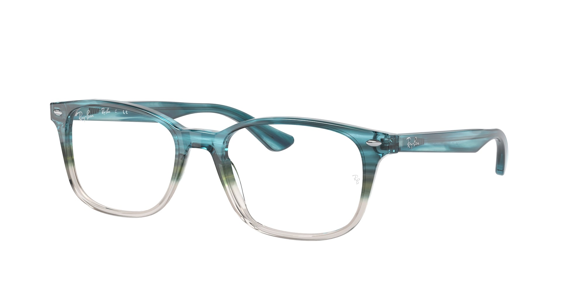 8056597550161 - Unisex RX5375  8146 Rahmen von BRILLEN Acetat Schildkröte Transparent Quadratisch Normal