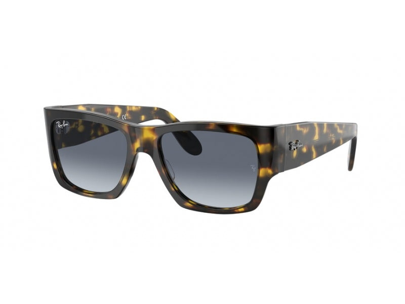 8056597559829 - Unisex RB2187 WAYFARER NOMAD 133286 Gläser SONNENBRILLEN Plastik Havanna Gelb Multicolor Quadratisch Normal Schattiert