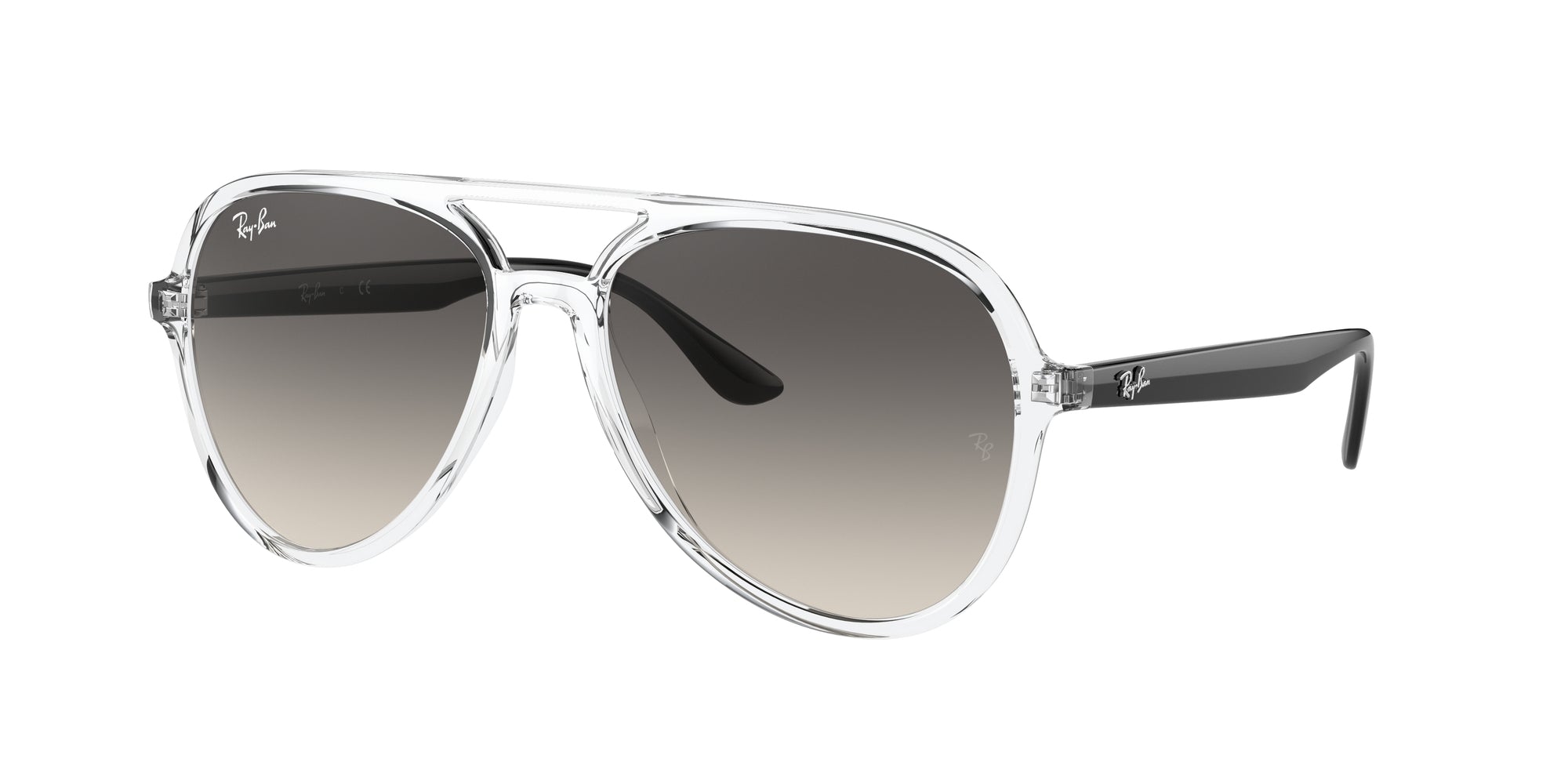 8056597626590 - Unisex RB4376 647711 Gläser SONNENBRILLEN Injiziert Transparent Grau Pilot Normal Schattiert 8056597626590 - Unisex RB4376 647711 Gläser SONNENBRILLEN Injiziert Transparent Grau Pilot Normal Schattiert