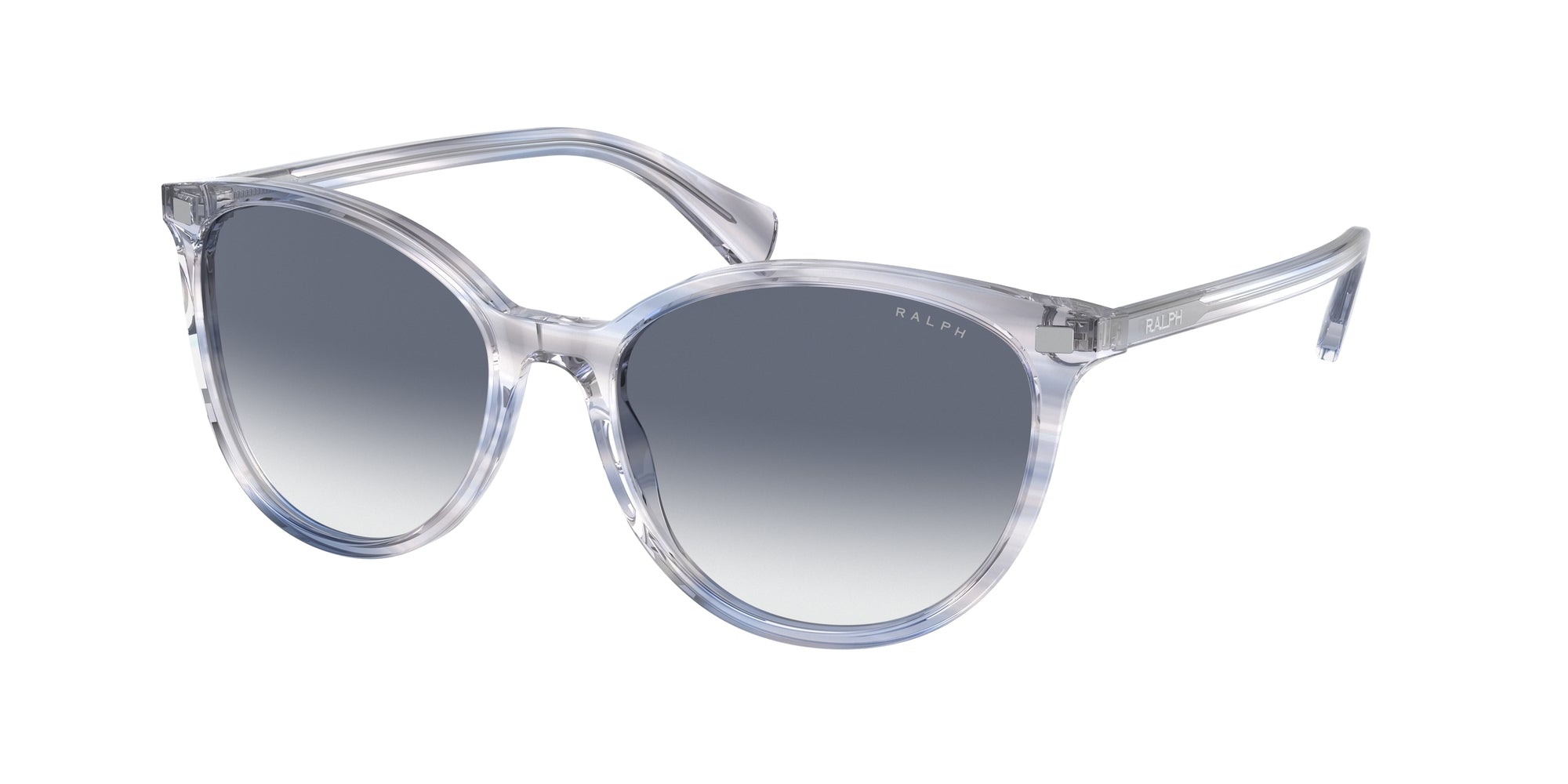 8056597699020 - Damen RA5296  6035X0 Gläser SONNENBRILLEN Acetat Blau Violett Rund Normal Schattiert