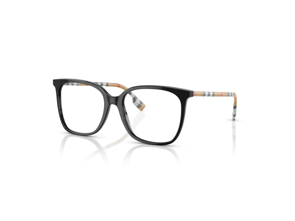 8056597704762 - Damen BE2367 LOUISE 3853 Rahmen von BRILLEN Acetat Schwarz Transparent Quadratisch Normal