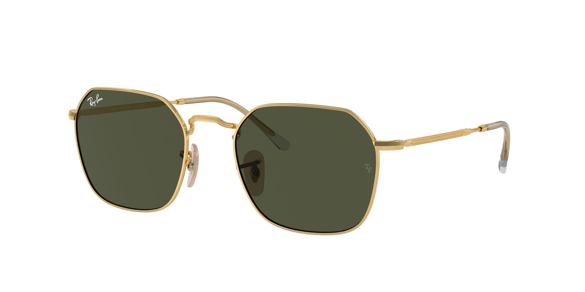 8056597721257 - Unisex RB3694 JIM 001 31 Gläser SONNENBRILLEN Metall Gold Grün Geometrisch Normale 8056597721257 - Unisex RB3694 JIM 001 31 Gläser SONNENBRILLEN Metall Gold Grün Geometrisch Normale