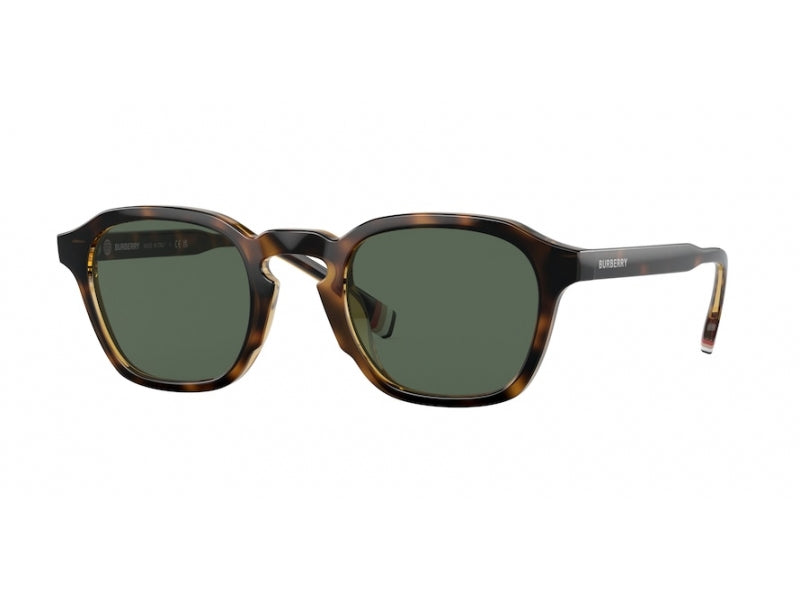 8056597736572 - Herren BE4378U 300271 Gläser SONNENBRILLEN Plastik Havanna Grün dunkel Geometrisch 8056597736572 - Herren BE4378U 300271 Gläser SONNENBRILLEN Plastik Havanna Grün dunkel Geometrisch
