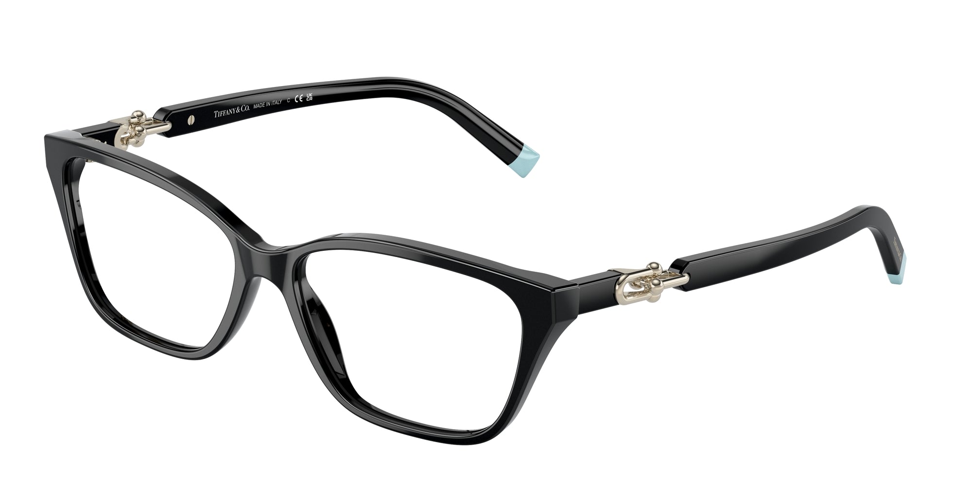 8056597751070 - Damen TF2229 8001 Rahmen von BRILLEN Acetat Schwarz Transparent Quadratisch Normal