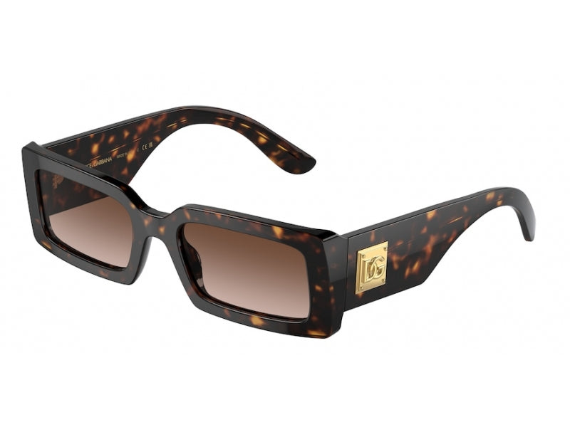 8056597756235 - Damen DG4416  502 13 Gläser SONNENBRILLEN Acetat Schildkröte Braun Quadratisch Normal Schattiert