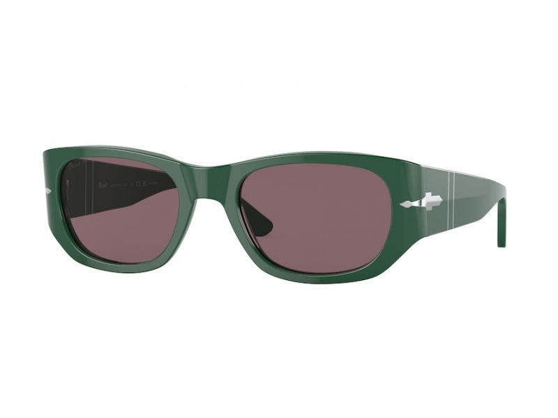 8056597756389 - Unisex PO3307S 1171AF Gläser SONNENBRILLEN Acetat Havanna Grün Hocken Polarizzata