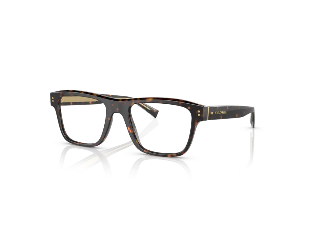 8056597757911 - Herren DG3362  502 Rahmen von BRILLEN Acetat Schildkröte Transparent Quadratisch Normal