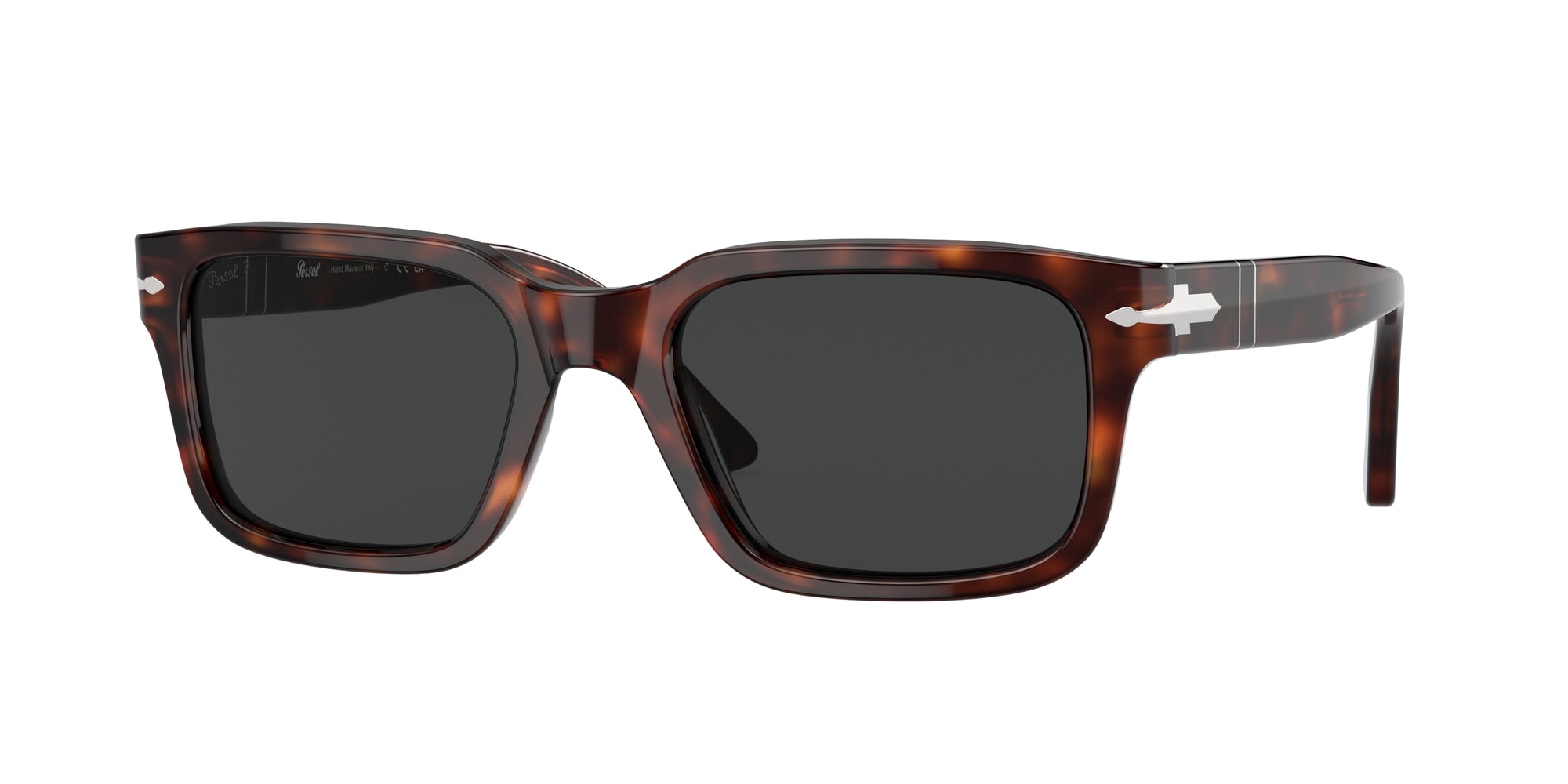 8056597808705 - Unisex PO3272S  24 48 Gläser SONNENBRILLEN Acetat Schildkröte Grau Quadratisch Polarisiert