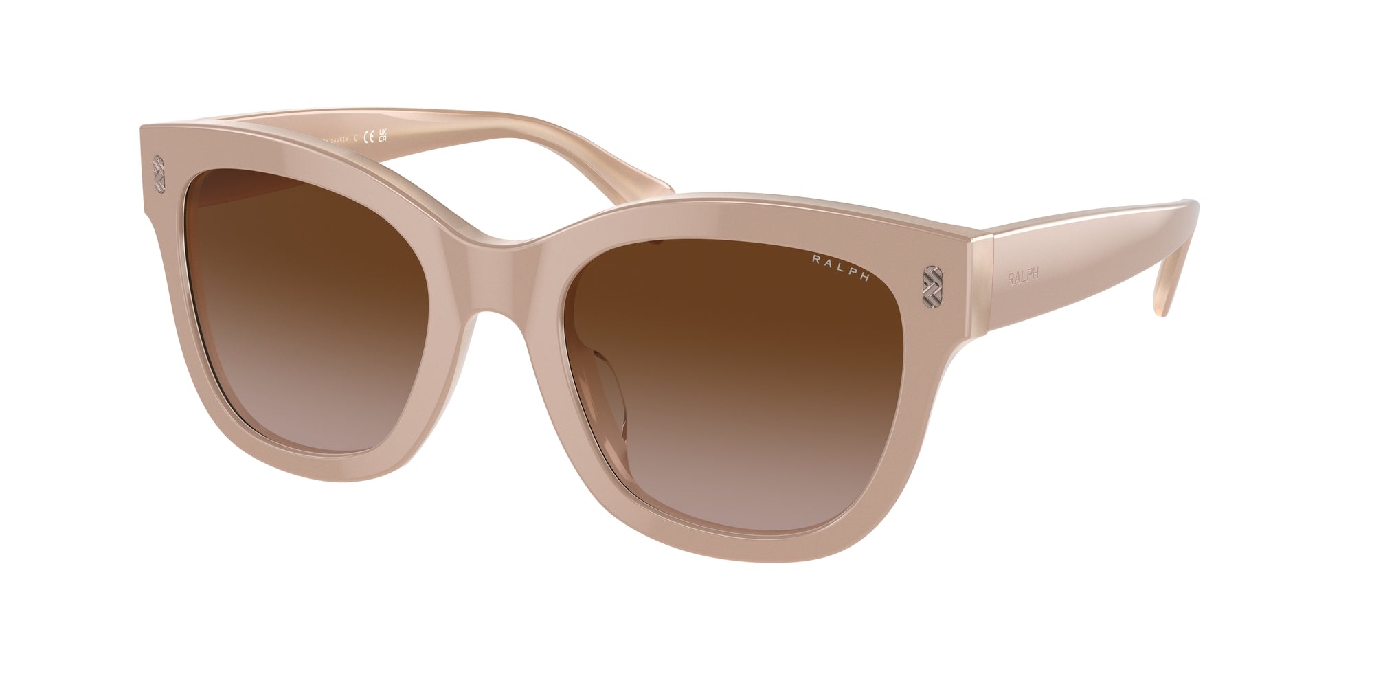 8056597809139 - Frau RA5301U  606313 Gläser SONNENBRILLEN Acetat Beige Braun Kreisel Normal Schattiert