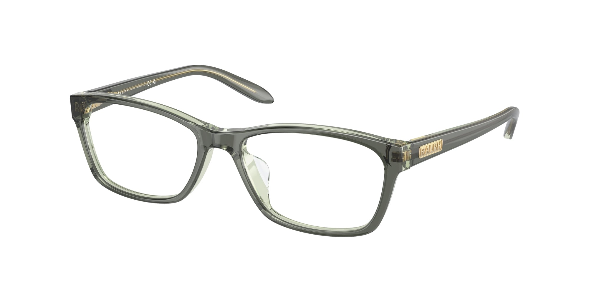 8056597810296 - Damen RA7039  6074 Rahmen von BRILLEN Acetat Grün Transparent Quadratisch Normal