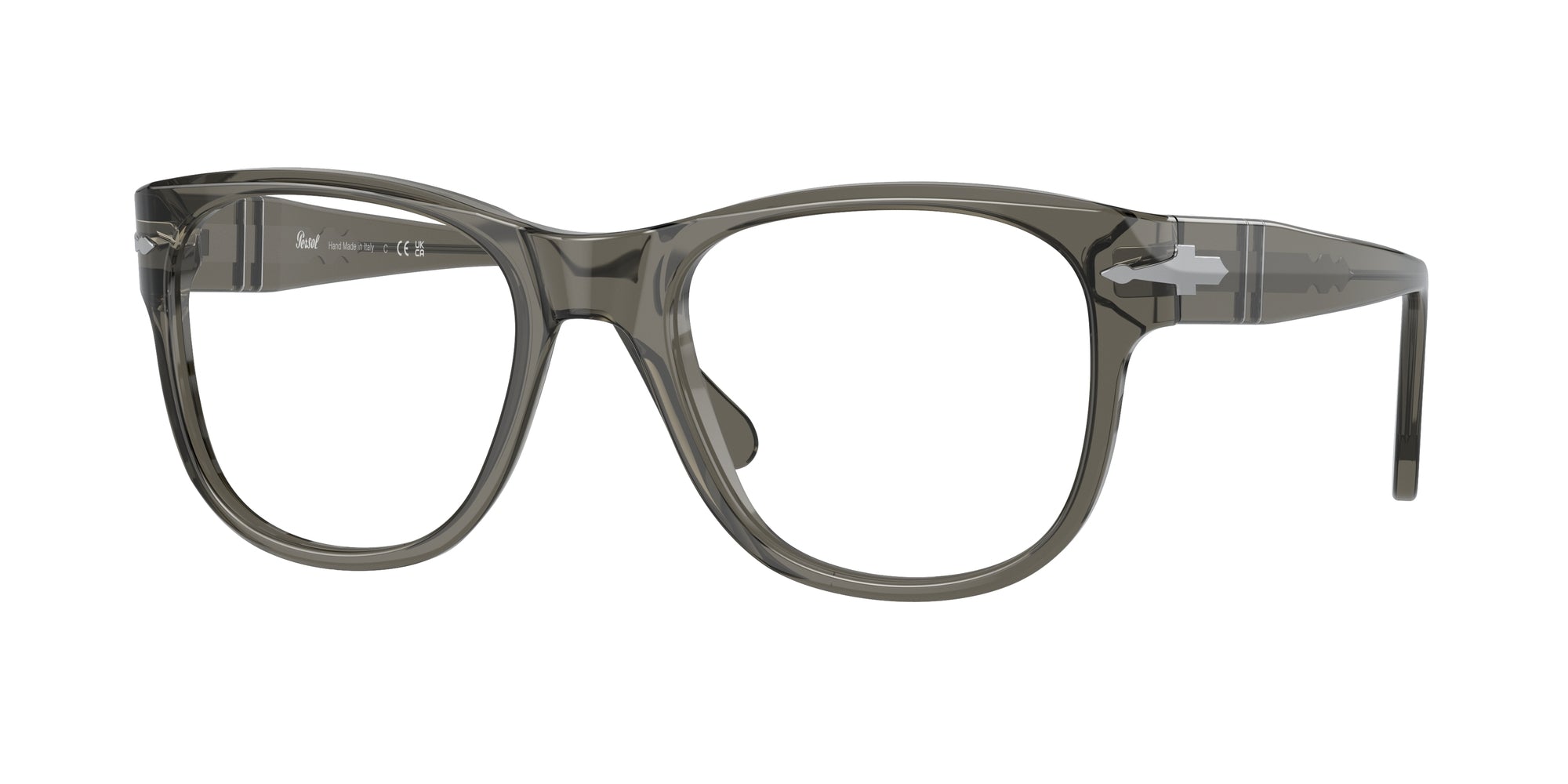 8056597810678 - Unisex PO3312V  1103 Rahmen von BRILLEN Acetat Grau Trasparente Hocken Normale