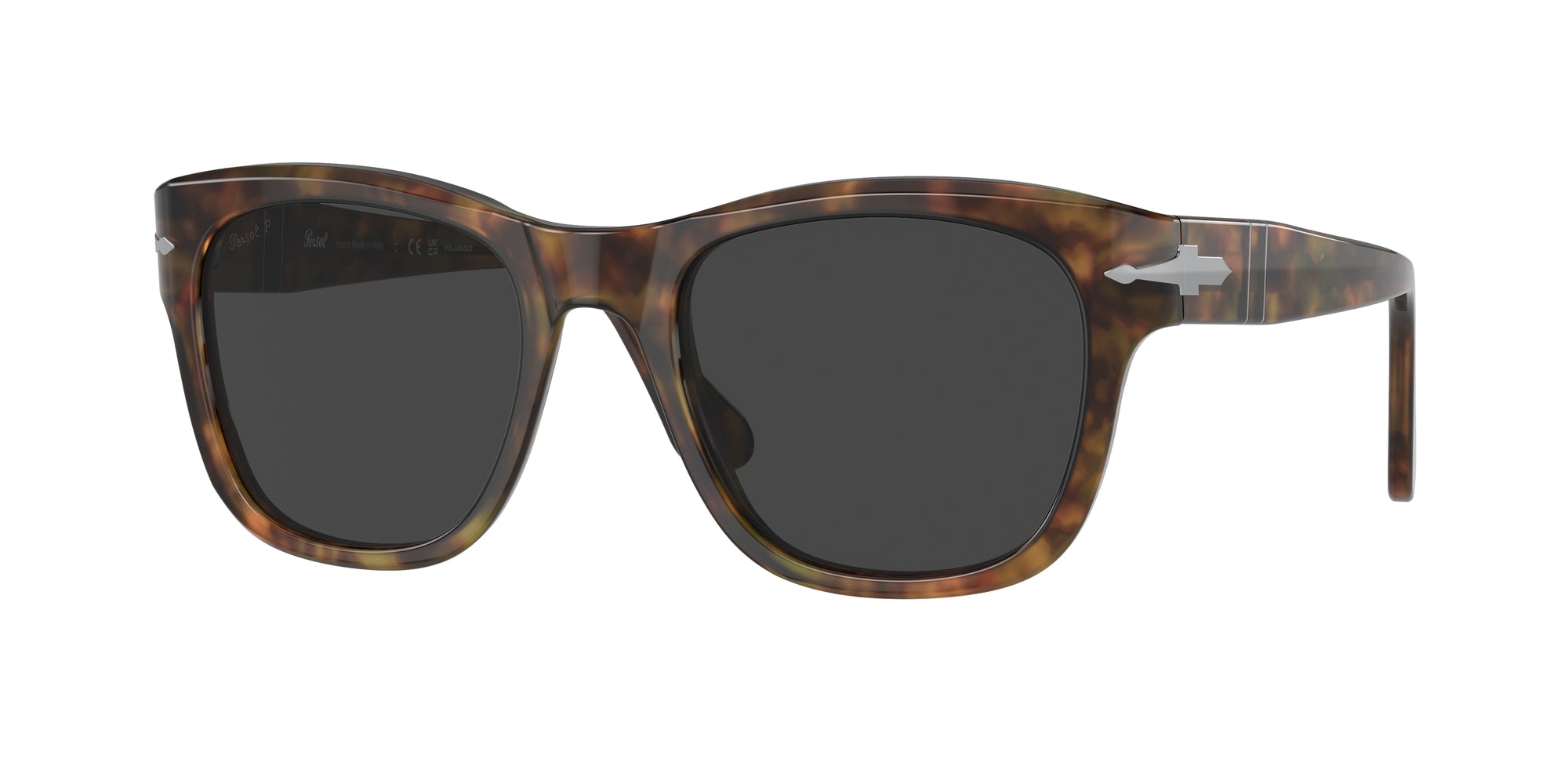 8056597810920 - Unisex PO3313S  108 48 Gläser SONNENBRILLEN Acetat Braun Schwarz Hocken Polarisiert