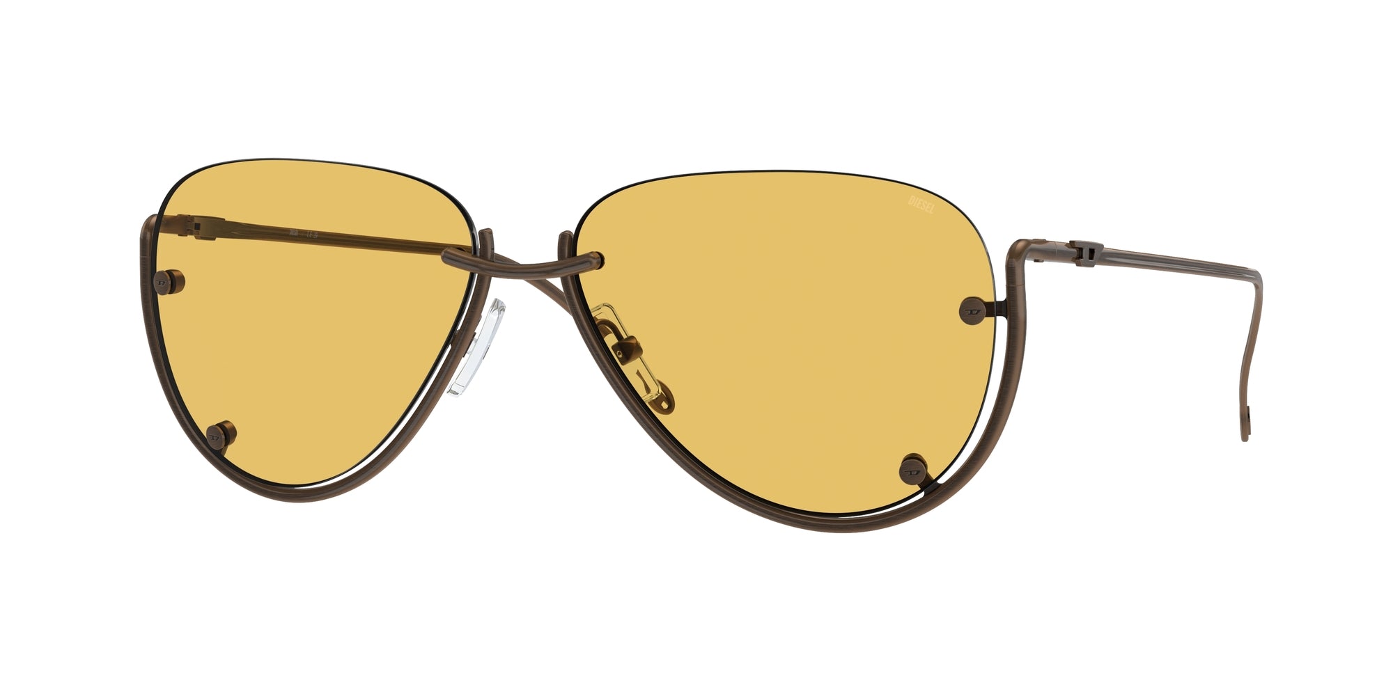8056597813112 - DIESEL Unisex DL1003 105 85 Gläser SONNENBRILLEN Metall Bronze Grün Pilot Normal 8056597813112 - DIESEL Unisex DL1003 105 85 Gläser SONNENBRILLEN Metall Bronze Grün Pilot Normal