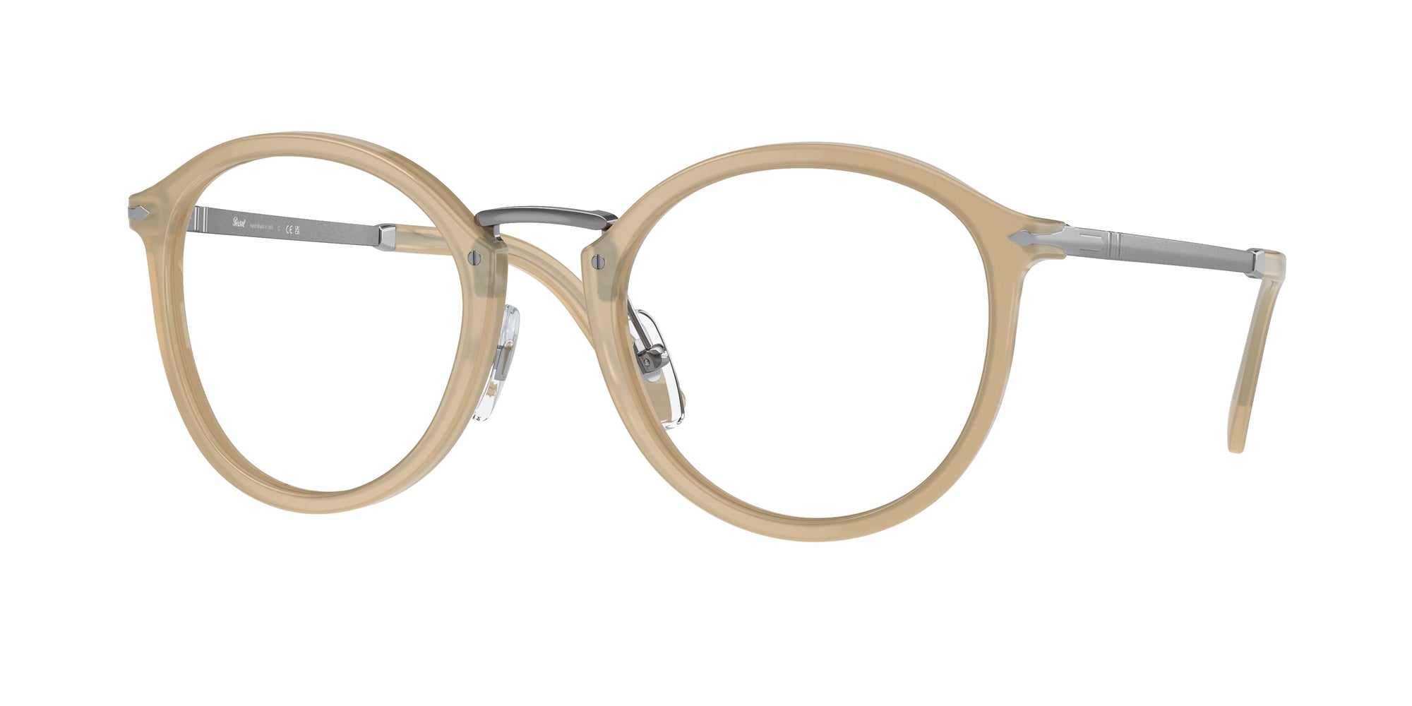 8056597817370 - Unisex PO3309V Vico 1169 Rahmen von BRILLEN Acetat Beige Trasparente Panthos Normale