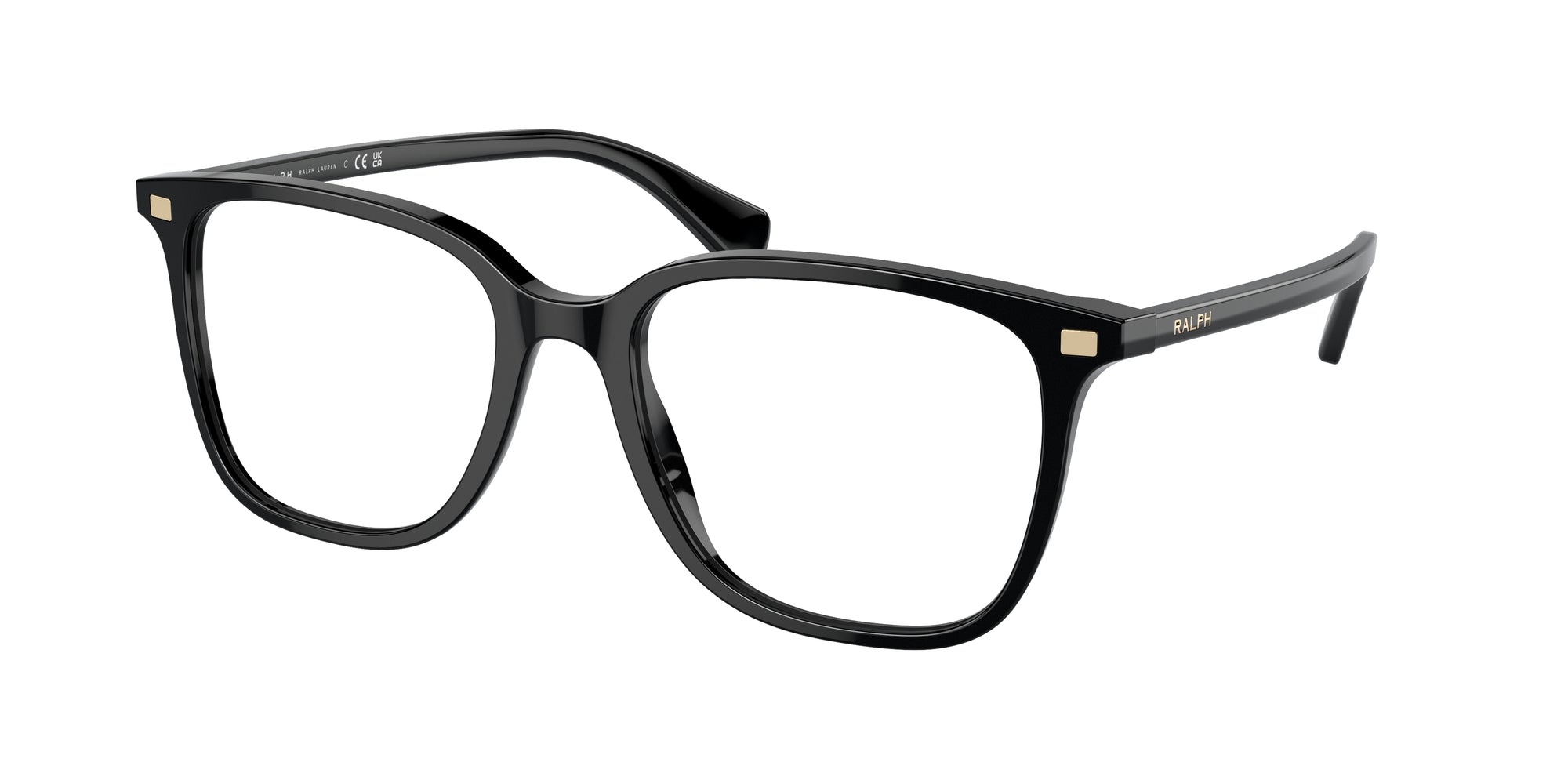 8056597821209 - Damen RA7147  5001 Rahmen von BRILLEN Acetat Schwarz Transparent Quadratisch Normal