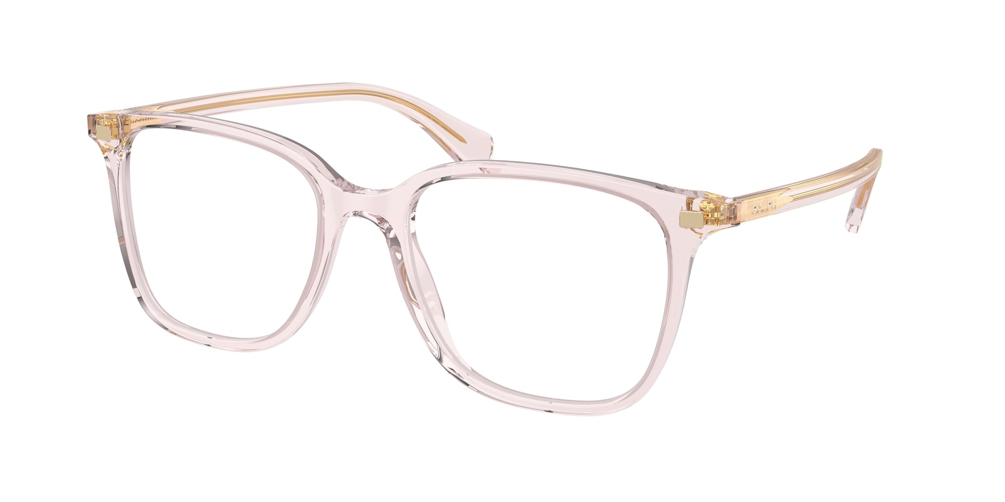 8056597821223 - Damen RA7147  6043 Rahmen von BRILLEN Acetat Rosa Transparent Quadratisch Normal