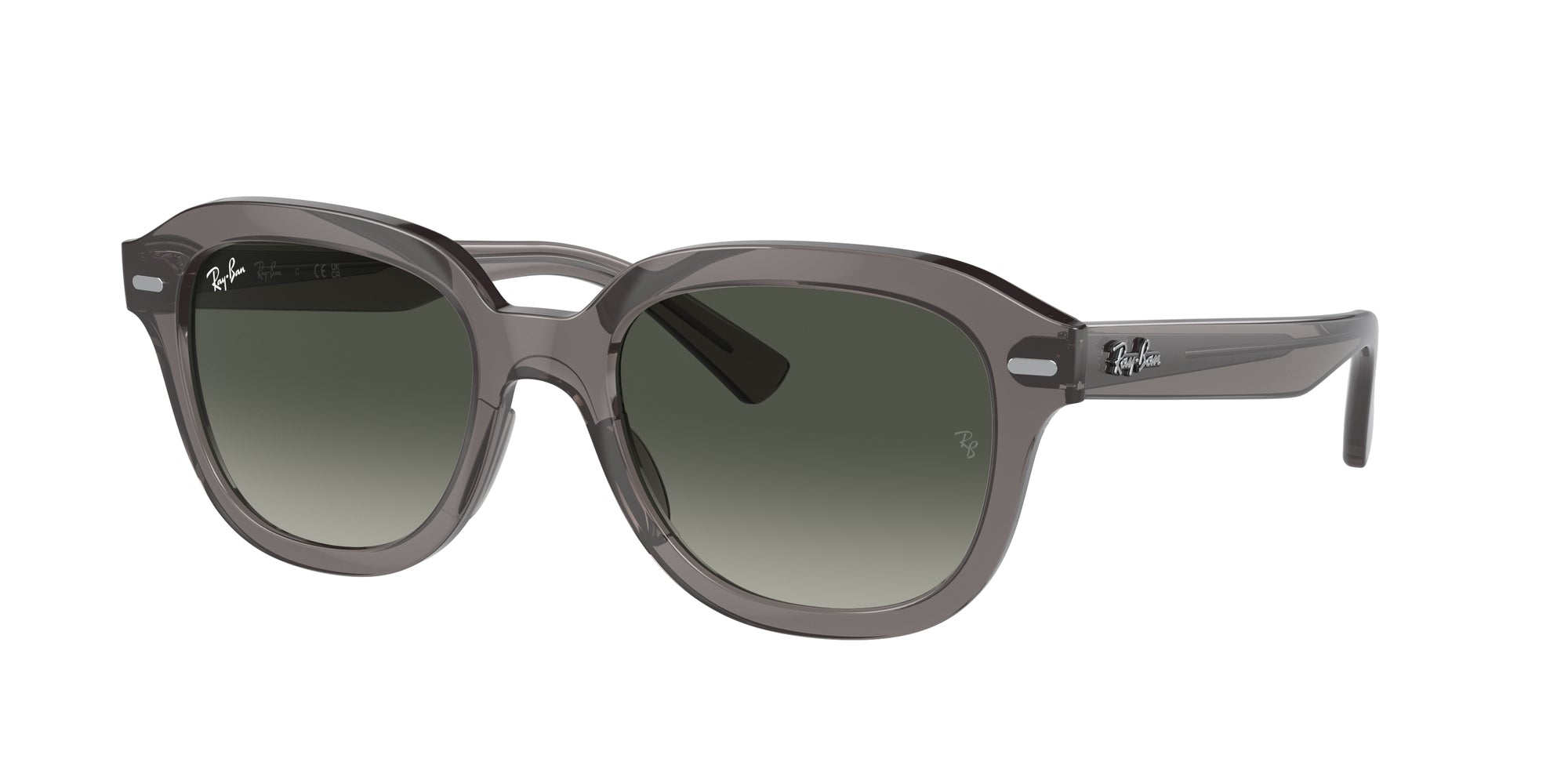 8056597828826 - Unisex RB4398 ERIK 667571 Gläser SONNENBRILLEN Acetat Grau Grau Quadratisch Normal Schattiert 8056597828826 - Unisex RB4398 ERIK 667571 Gläser SONNENBRILLEN Acetat Grau Grau Quadratisch Normal Schattiert