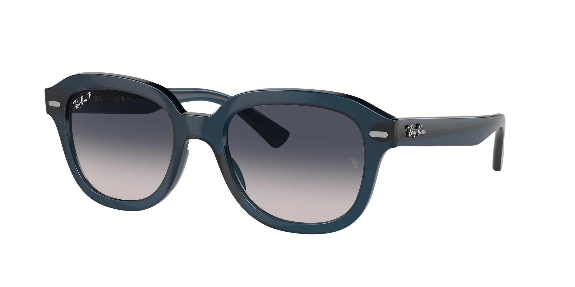 8056597828857 - Unisex RB4398 ERIK 667678 Gläser SONNENBRILLEN Acetat Blau Blau Quadratisch Polarisiert Schattiert 8056597828857 - Unisex RB4398 ERIK 667678 Gläser SONNENBRILLEN Acetat Blau Blau Quadratisch Polarisiert Schattiert
