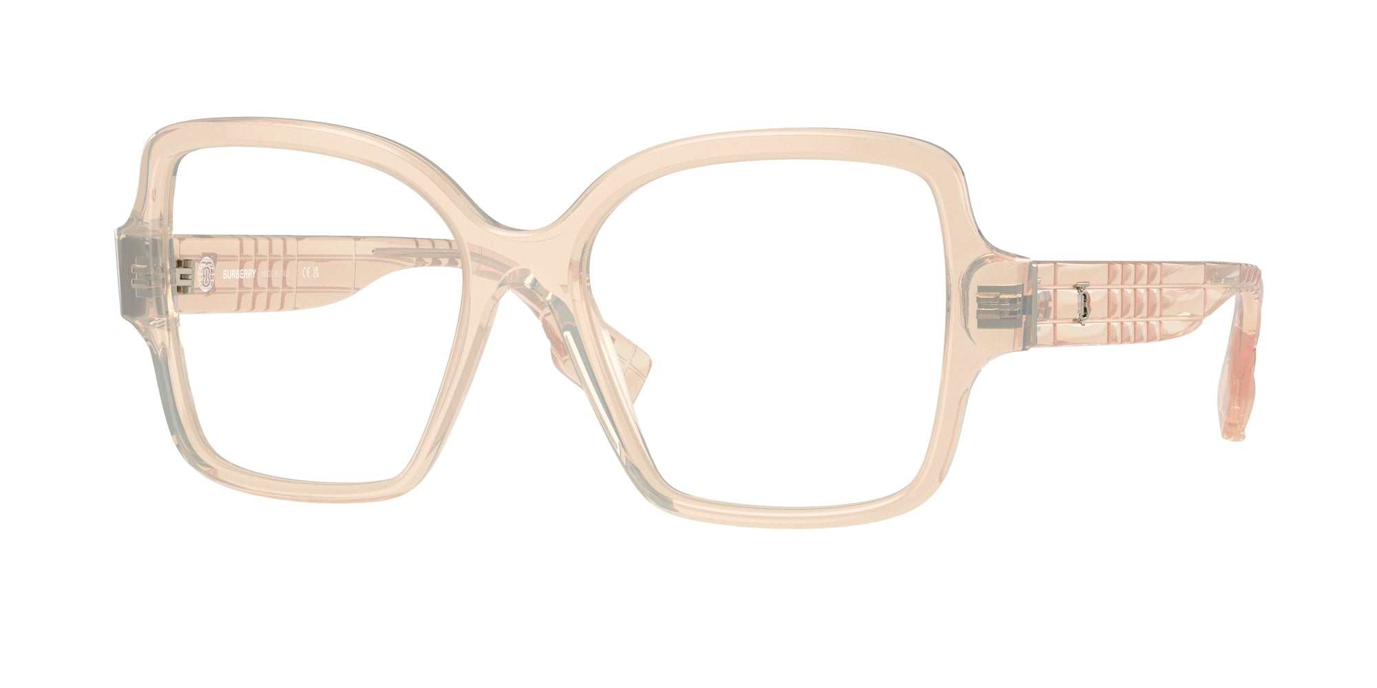 8056597829908 - Damen BE2374  4060 Rahmen von BRILLEN Acetat Rosa Transparent Quadratisch Normal