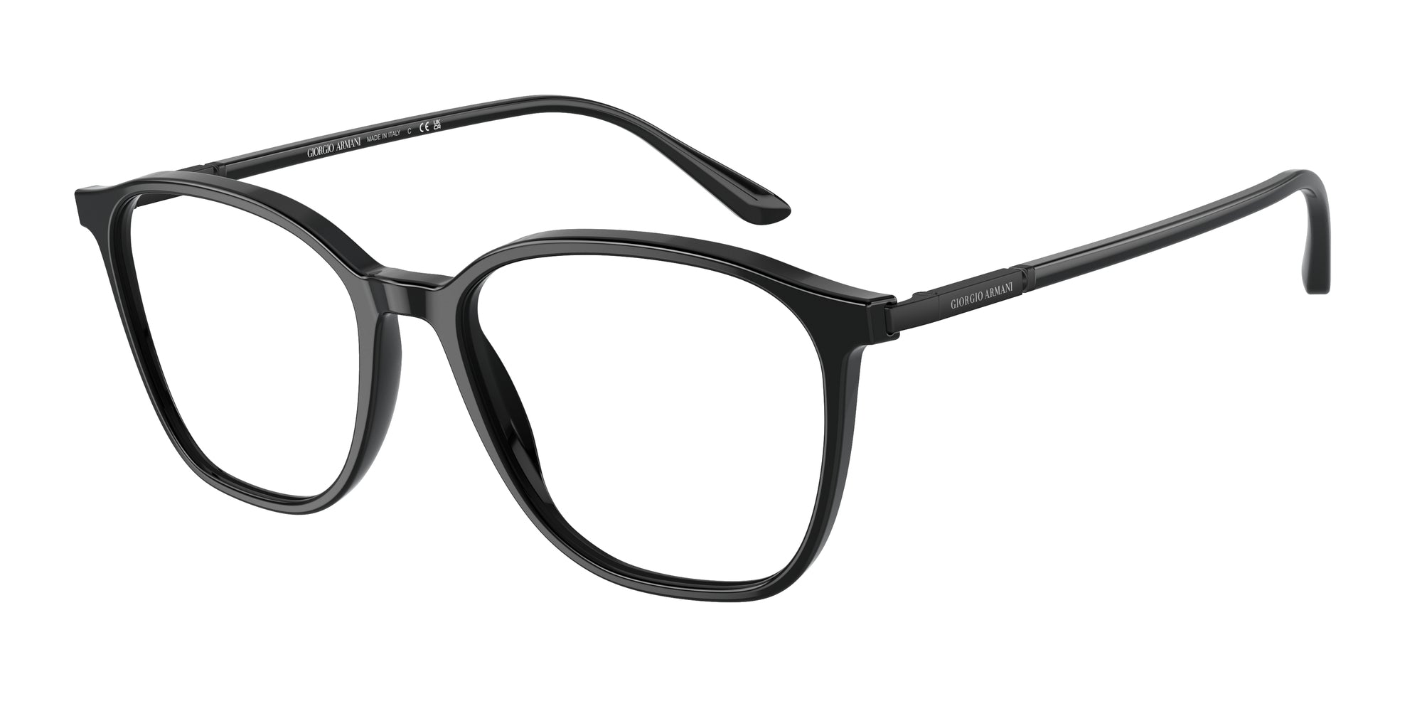 8056597830997 - Herren AR7236  5001 Rahmen von BRILLEN Acetat Schwarz Transparent Quadratisch Normal