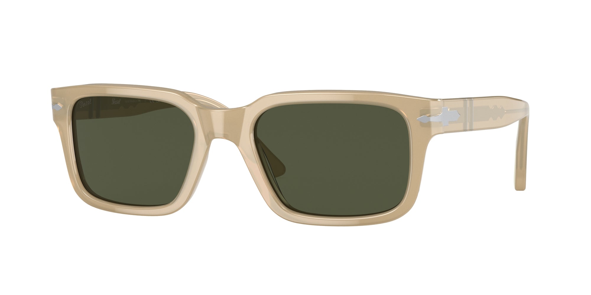 8056597831284 - Unisex PO3272S  116931 Gläser SONNENBRILLEN Acetat Beige Grün Hocken Normal