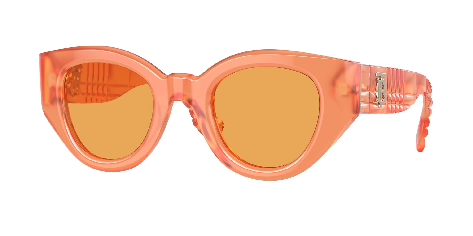 8056597831697 - Damen BE4390 Meadow 4068 7 Gläser SONNENBRILLEN Acetat Orange Orange Panthos Normal