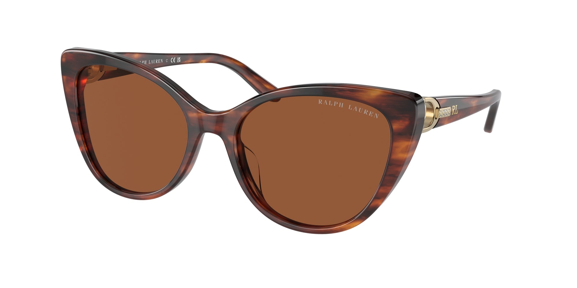 8056597831833 - Damen RL8215BU 500773 Gläser SONNENBRILLEN Acetat Havanna Braun Cat Eye Normal Schattiert