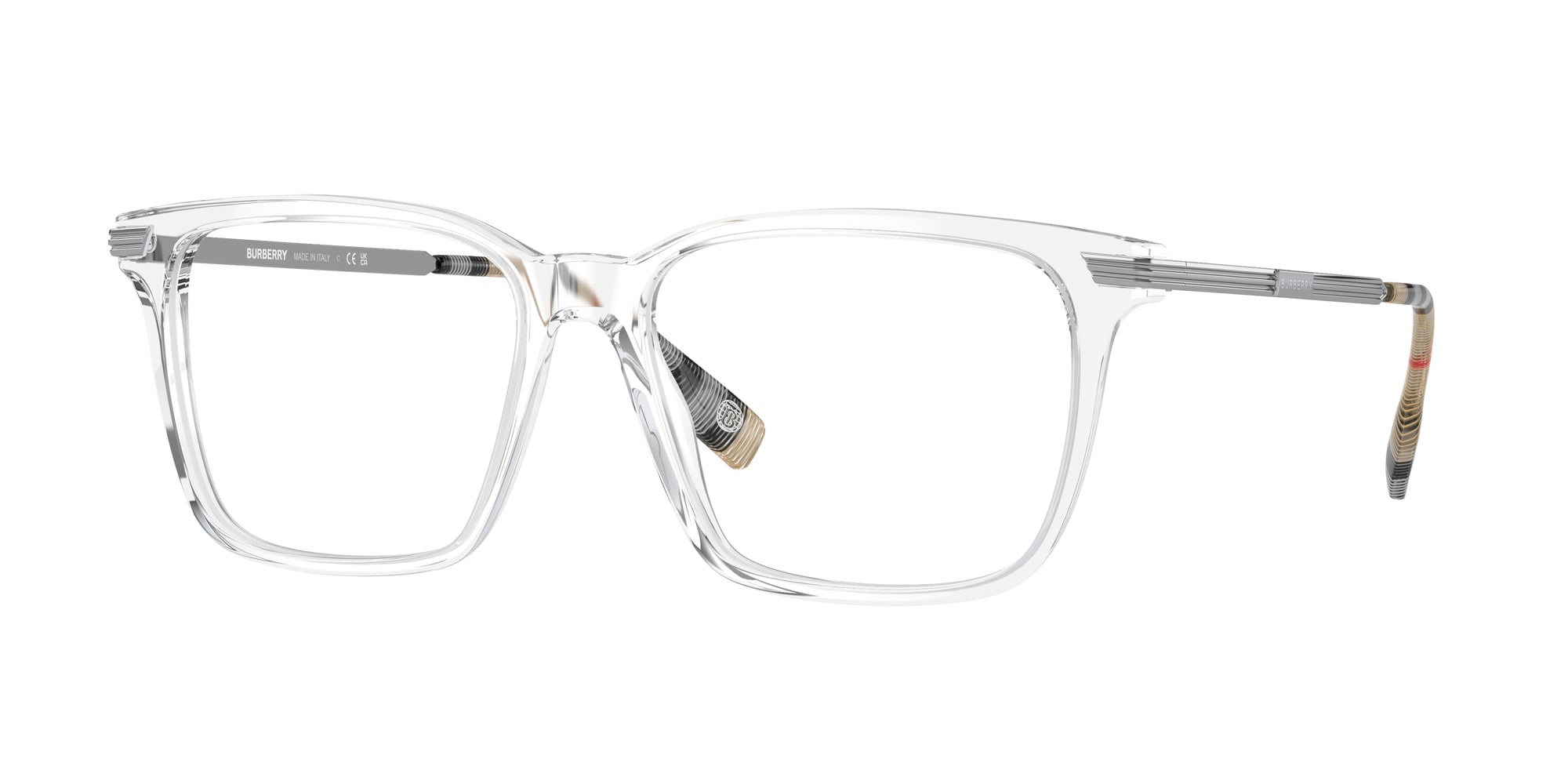 8056597832229 - Herren BE2378 ELLIS 3024 Rahmen von BRILLEN Acetat Transparent Transparent Quadratisch Normal