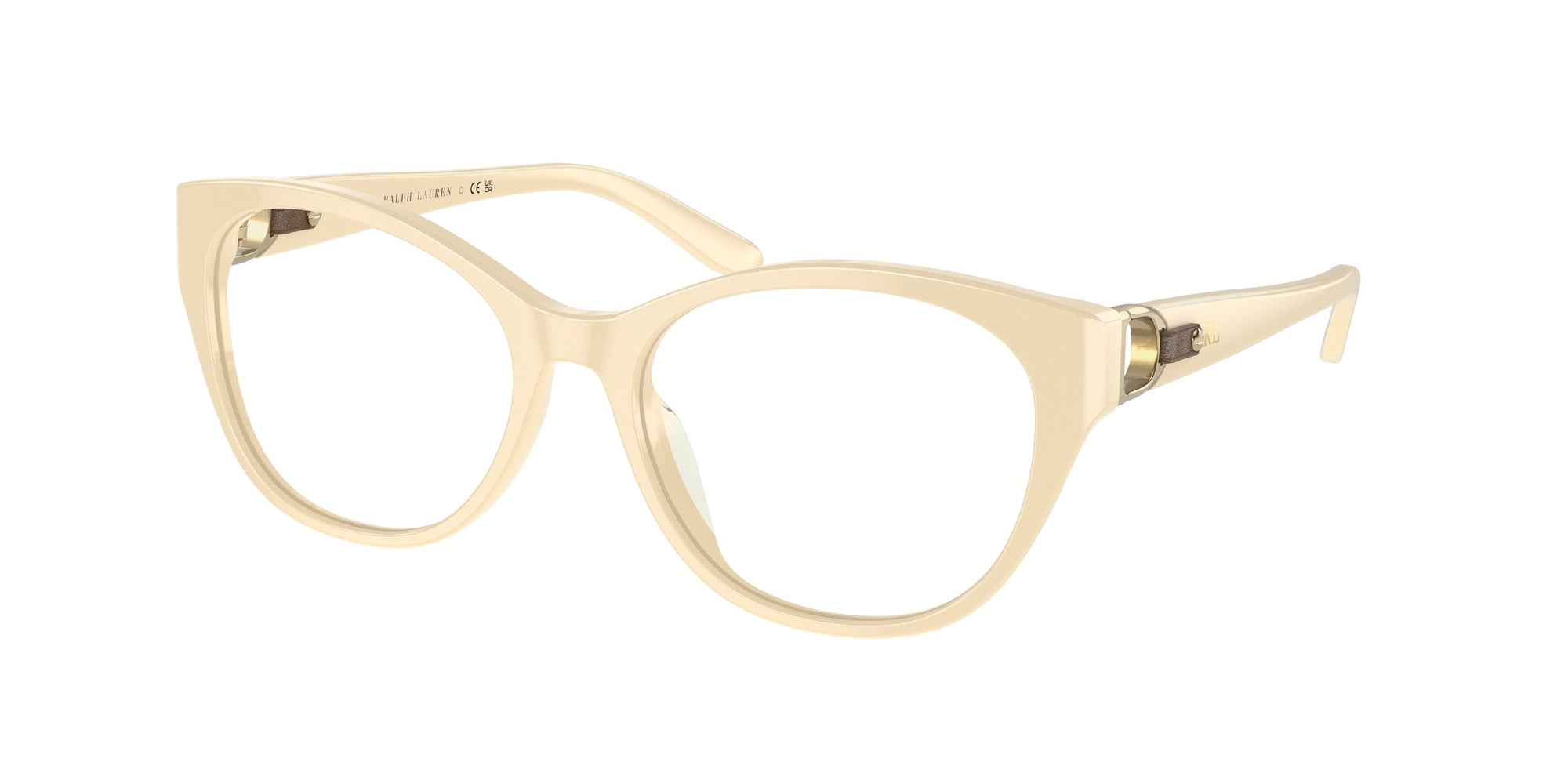 8056597833677 - Damen RL6235qui 6057 Rahmen von BRILLEN Acetat Braun Transparent Cat Eye Normal