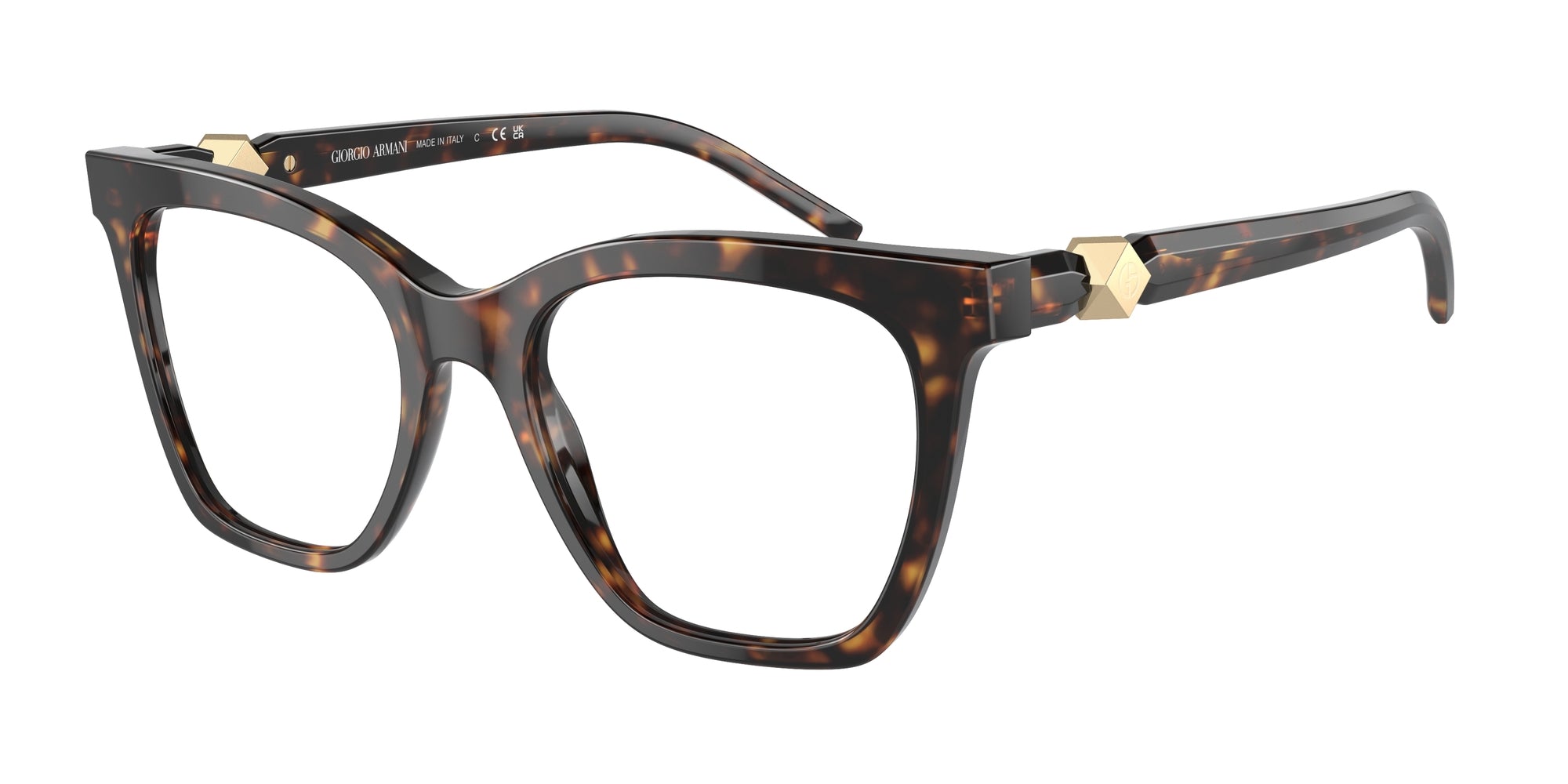 8056597834568 - Damen AR7238  5026 Rahmen von BRILLEN Acetat Schildkröte Transparent Cat Eye Normal