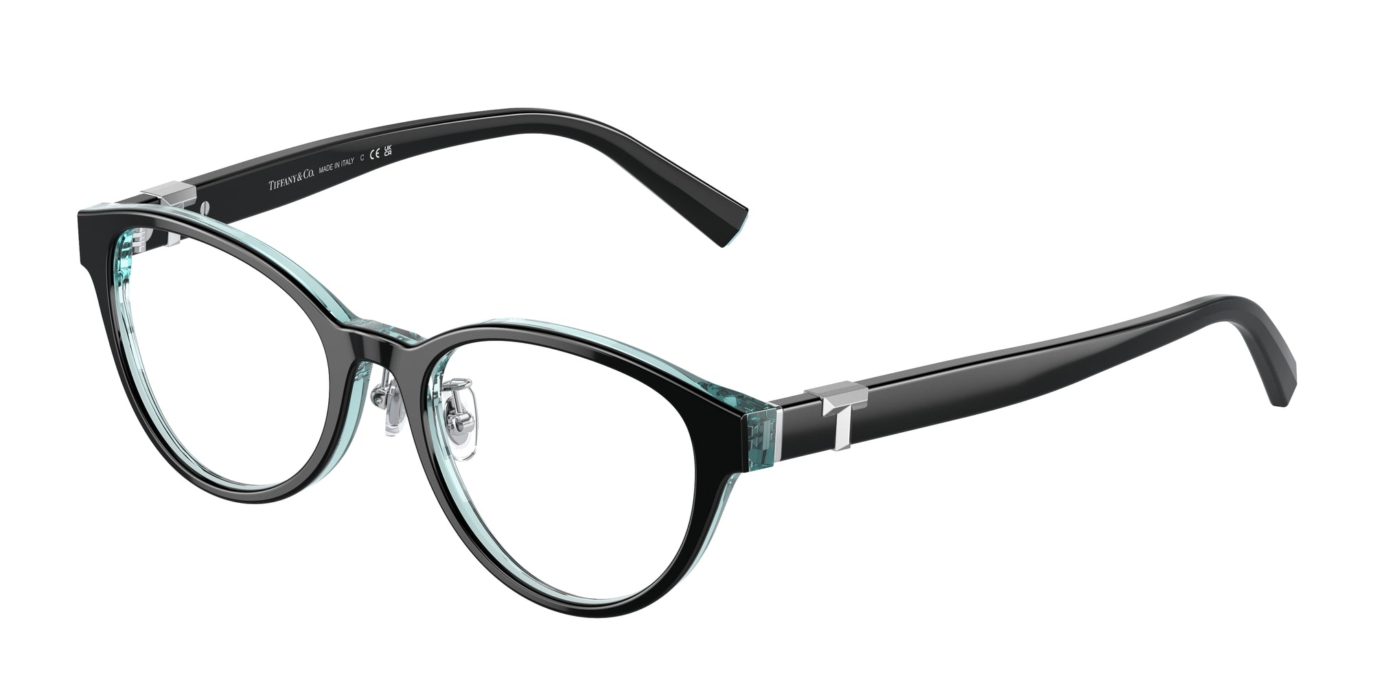 8056597850667 - Frau TF2236D  8285 Rahmen von BRILLEN Acetat Schwarz Transparent Kreisel Normal