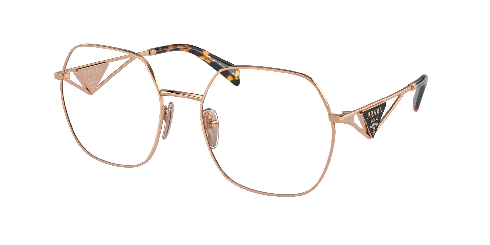 8056597879217 - Damen PR 59ZV SVF1O1 Rahmen von BRILLEN Metall Rosa Transparent Geometrisch Normal 8056597879217 - Damen PR 59ZV SVF1O1 Rahmen von BRILLEN Metall Rosa Transparent Geometrisch Normal