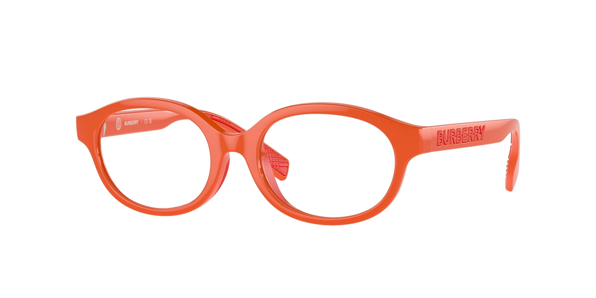 8056597895170 - Unisex JB2004U  4083 Rahmen von BRILLEN Injiziert Orange Transparent Rund Normal