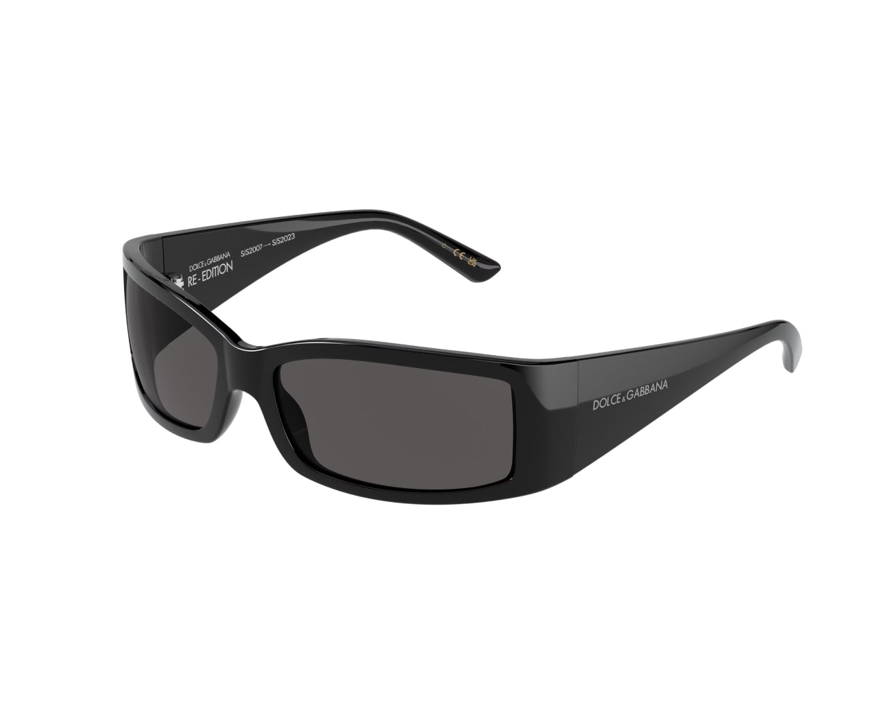 8056597898195 - Unisex DG6188  501 87 Gläser SONNENBRILLEN Injiziert Schwarz Grau Quadratisch Normal