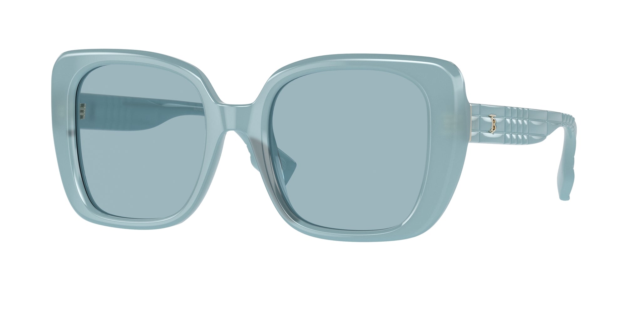 8056597899024 - Damen BE4371 Helena 408680 Gläser SONNENBRILLEN Acetat Blau Blau Quadratisch Normal