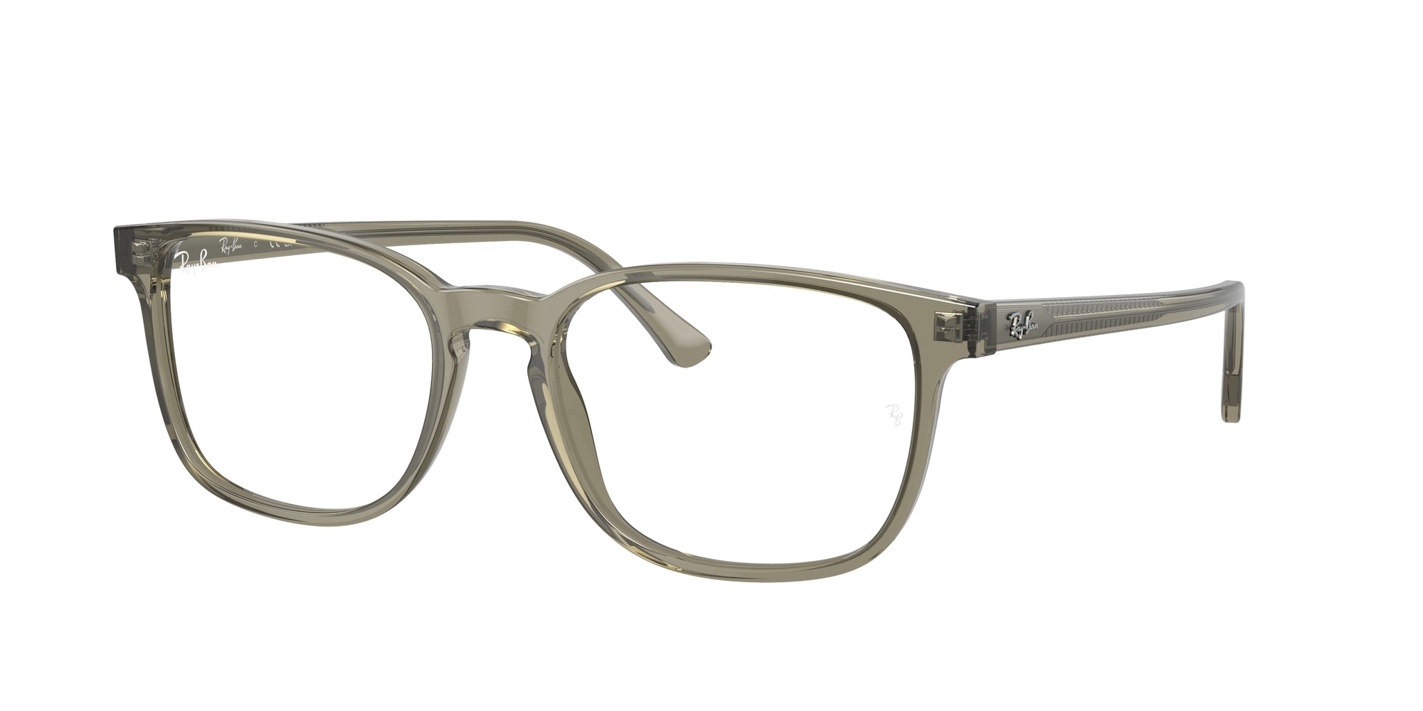 8056597901628 - Unisex RX5418  8300 Rahmen von BRILLEN Acetat Grün Trasparente Kissen Normale