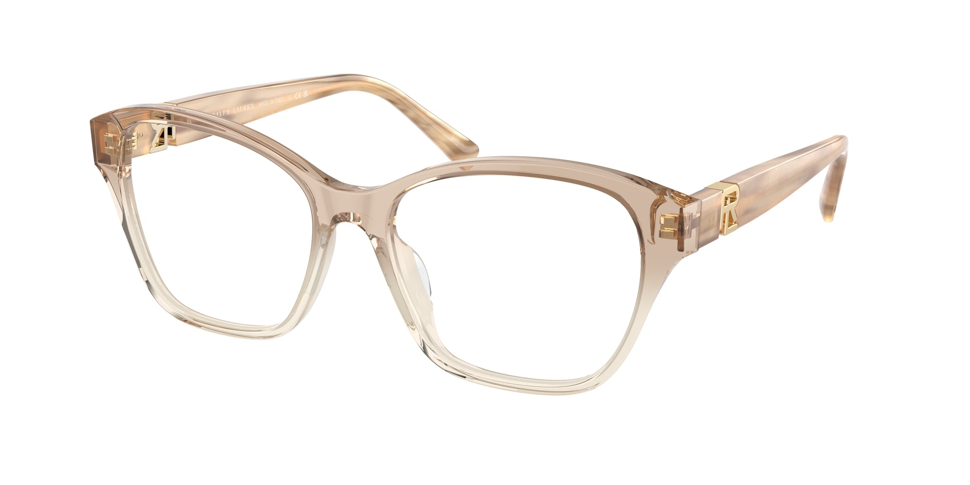 8056597902038 - Damen RL6236U  6111 Rahmen von BRILLEN Acetat Braun Transparent Quadratisch Normal