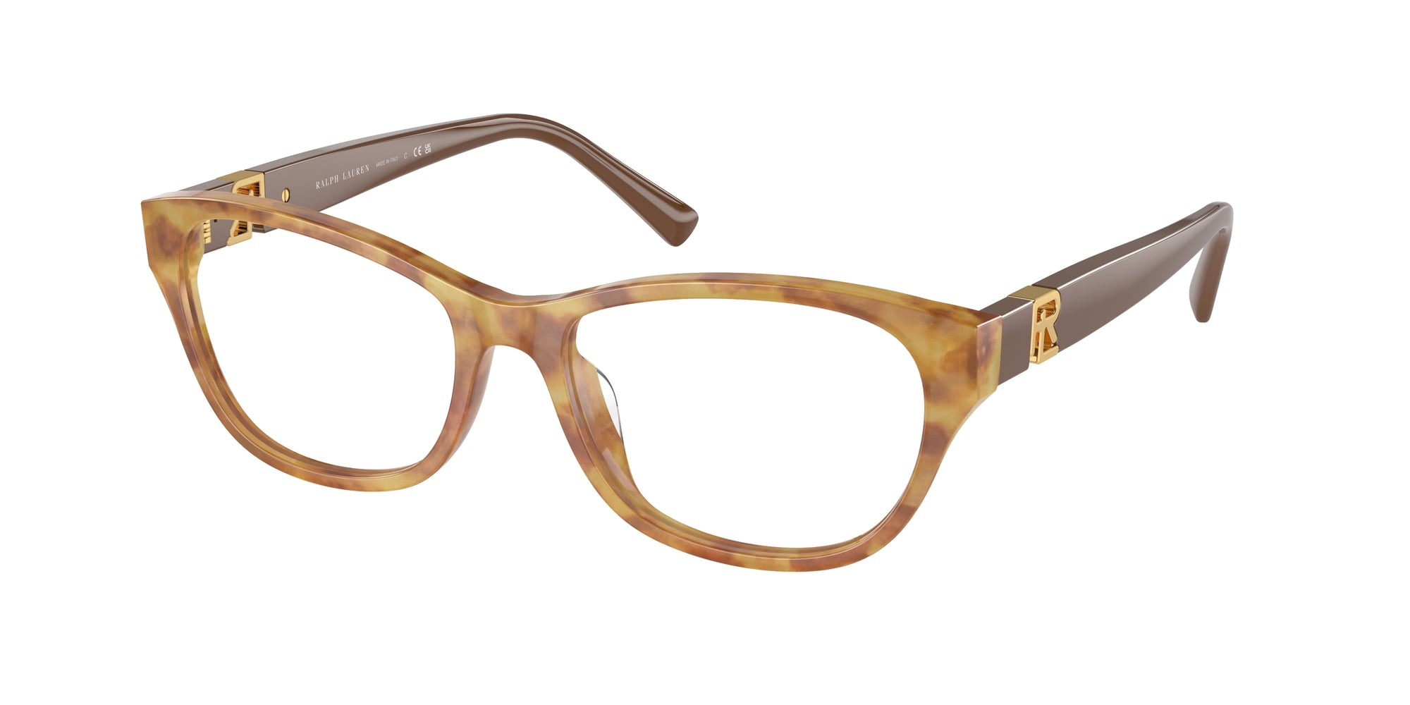 8056597902243 - Frau RL6237U  6113 Rahmen von BRILLEN Acetat Schildkröte Transparent Kreisel Normal