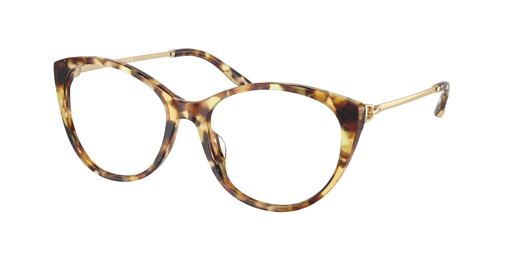 8056597902380 - Frau RL6239U  6056 Rahmen von BRILLEN Acetat Schildkröte Transparent Katzenauge Normal