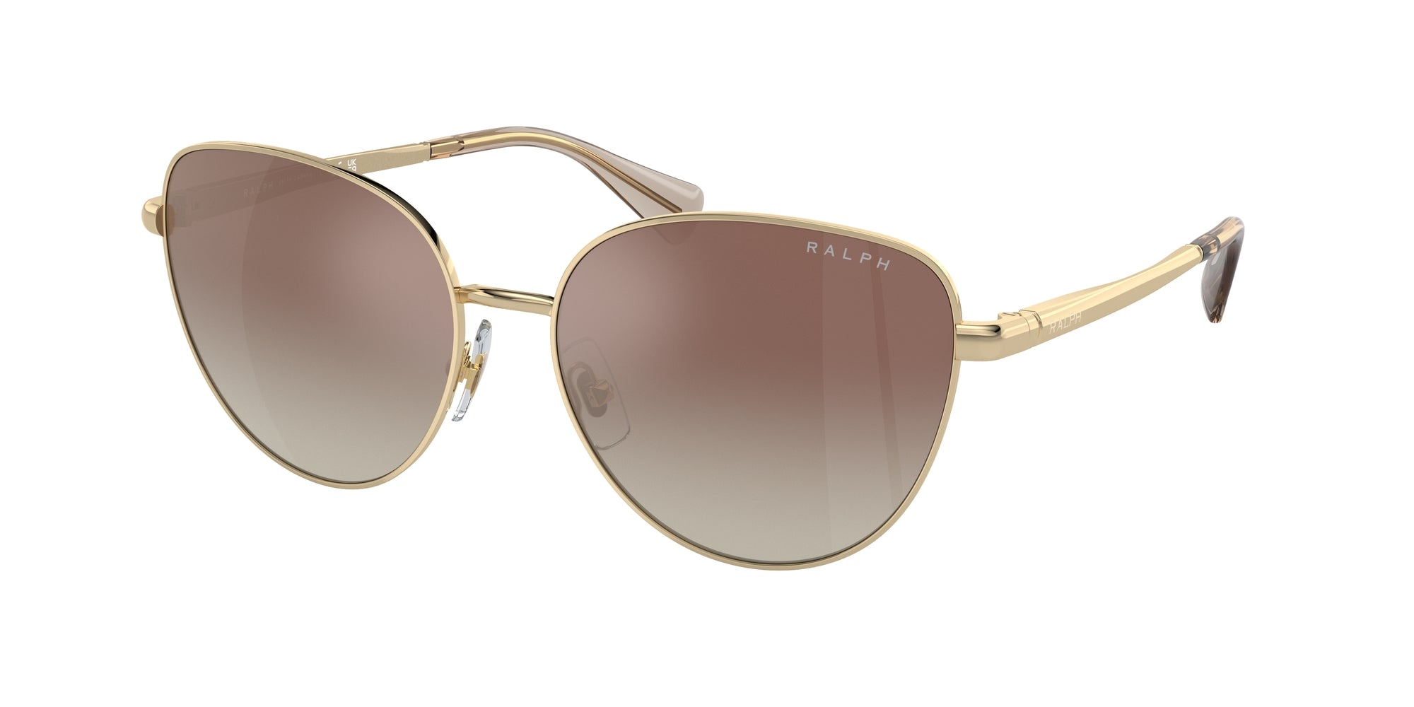 8056597904315 - Frau RA4144 9116B8 Gläser SONNENBRILLEN Metall Gold Braun Schmetterling Gespiegelt Schattiert 8056597904315 - Frau RA4144 9116B8 Gläser SONNENBRILLEN Metall Gold Braun Schmetterling Gespiegelt Schattiert