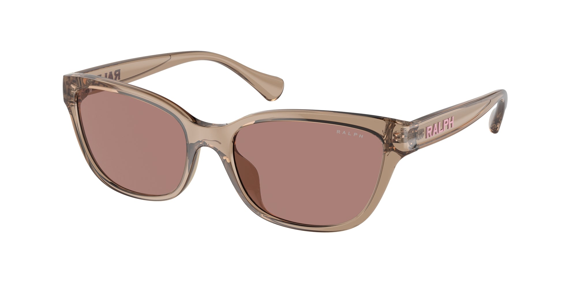 8056597904629 - Frau RA5307U  612073 Gläser SONNENBRILLEN Injiziert Beige Rose Katzenauge Normal