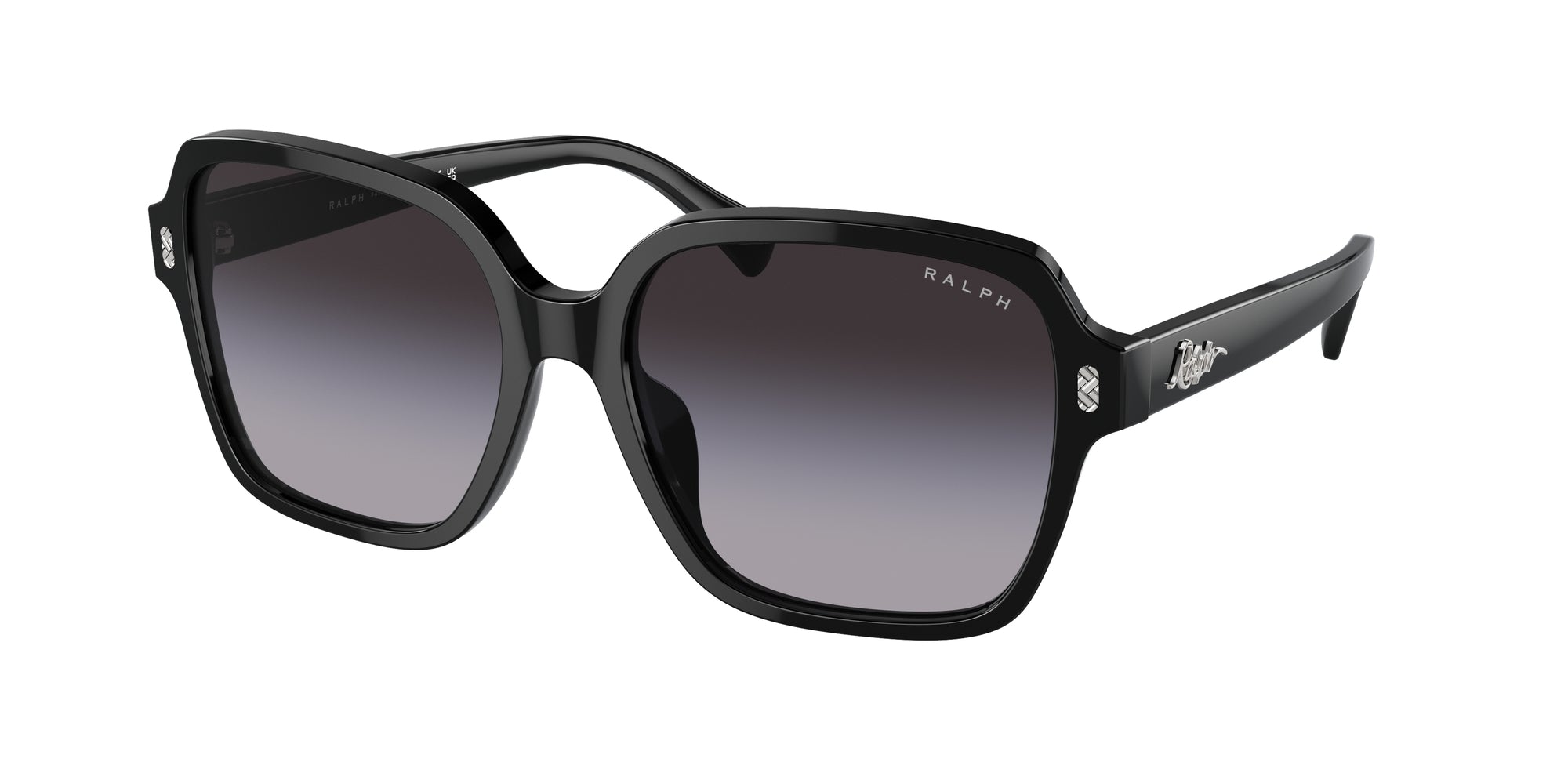 8056597904636 - Frau RA5304U  50018G Gläser SONNENBRILLEN Acetat Schwarz Grau Hocken Normal Schattiert