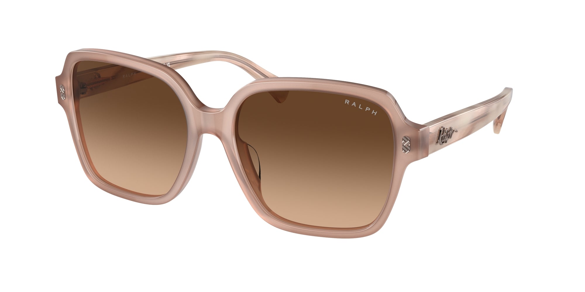 8056597904674 - Frau RA5304U  611474 Gläser SONNENBRILLEN Acetat Beige   Pink Braun Hocken Normale Schattiert