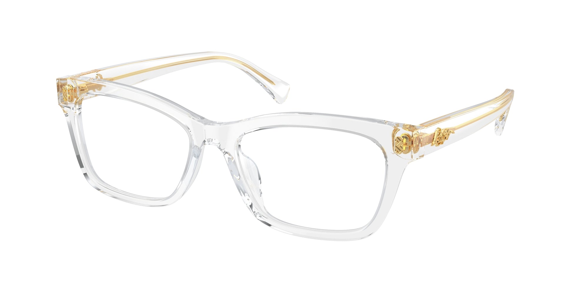 8056597905244 - Damen RA7154U  5331 Rahmen von BRILLEN Acetat Transparent Transparent Quadratisch Normal